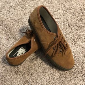 Vans brown suede. Womens 6.5